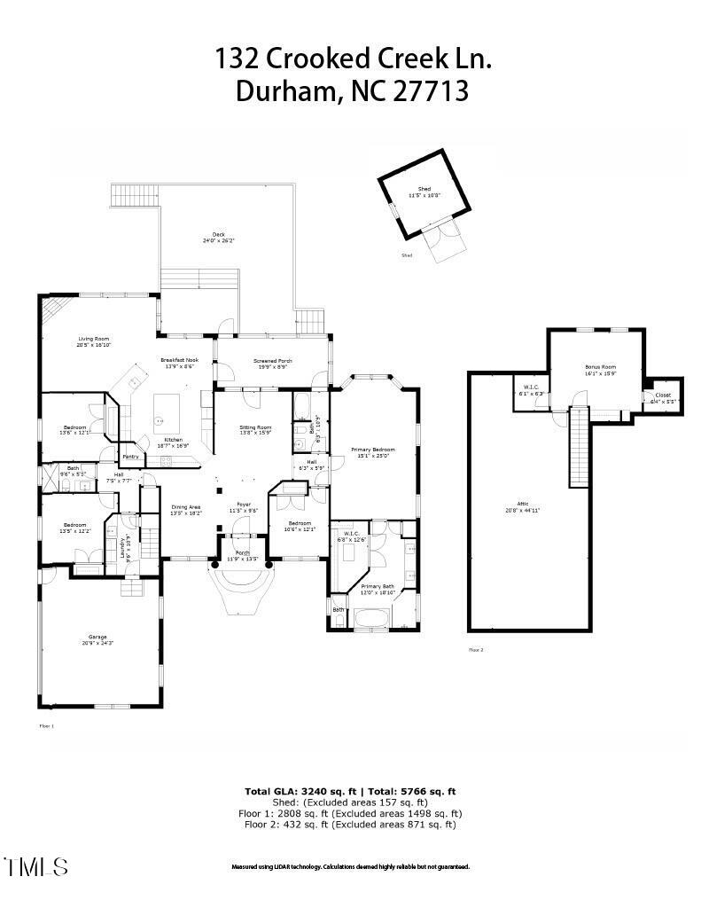 132 Crooked Creek Ln, Durham, NC 27713