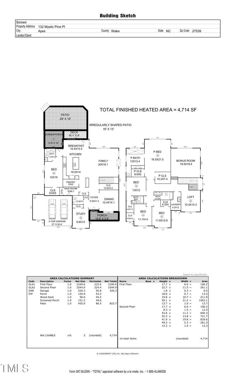 132 Mystic Pine Pl, Apex, NC 27539