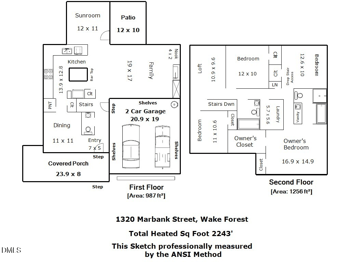 1320 Marbank St, Wake Forest, NC 27587