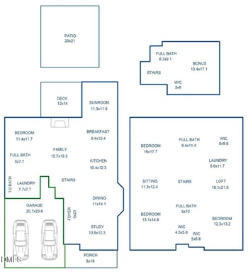 1321 White Spruce Dr, Willow Springs, NC 27592