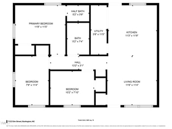 1322 Elm St, Burlington, NC 27217