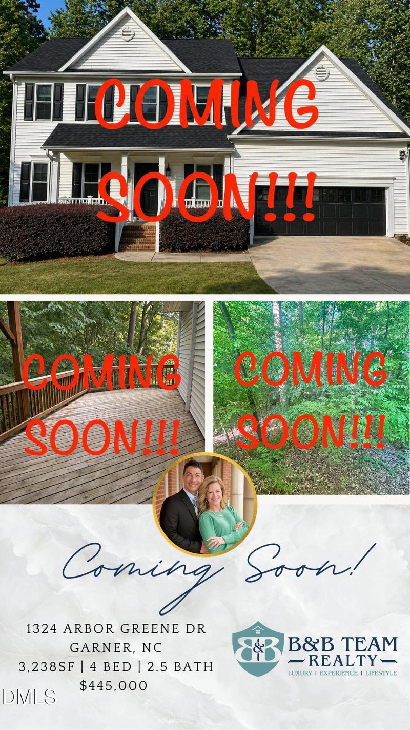 1324 Arbor Greene Dr, Garner, NC 27529