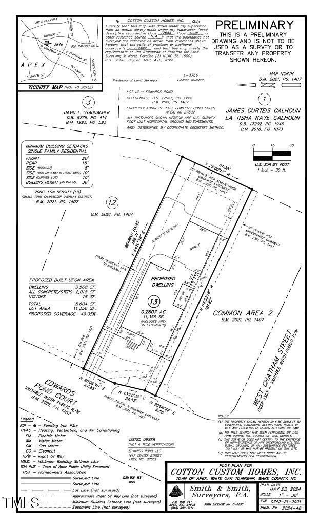 1325 Edwards Pond Ct, Apex, NC 27502