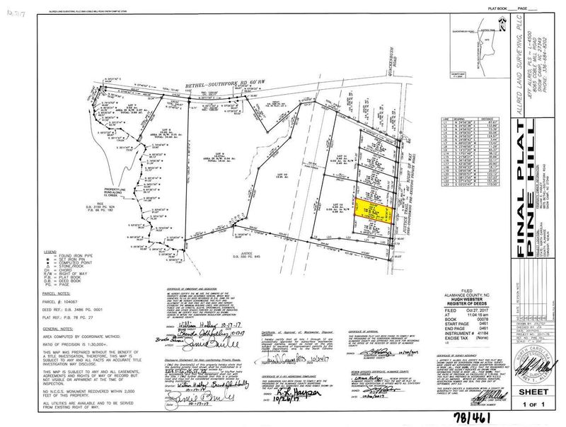 1325 Justice Trl Lot 5, Snow Camp, NC 27349