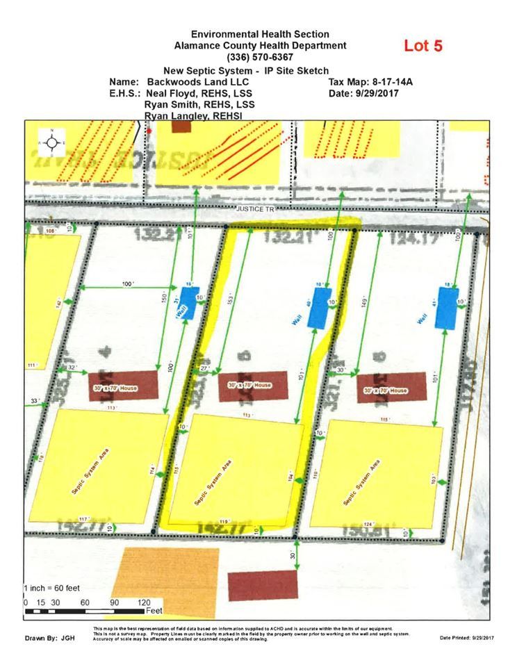 1325 Justice Trl Lot 5, Snow Camp, NC 27349
