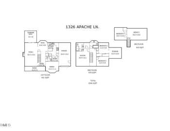 1326 Apache Ln, Apex, NC 27502