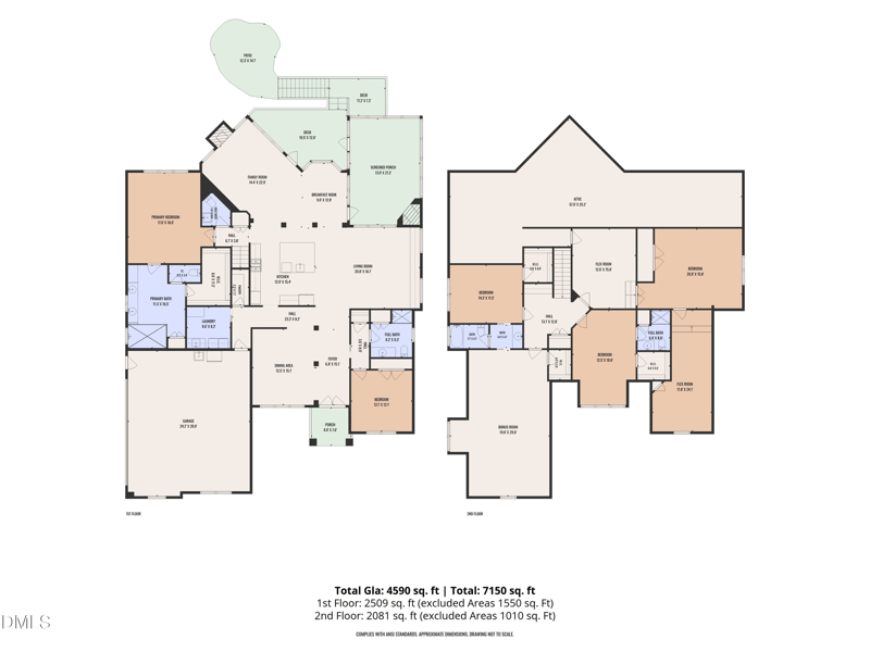1328 Heritage Heights Ln, Wake Forest, NC 27587