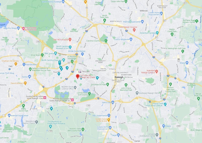1329 -1327 Kent Rd Lot recombined, Raleigh, NC 27606