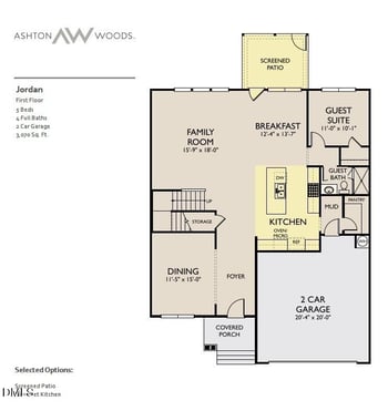 133 Harvest Ridge Way #Homesite 284, Wilsons Mills, NC 27520