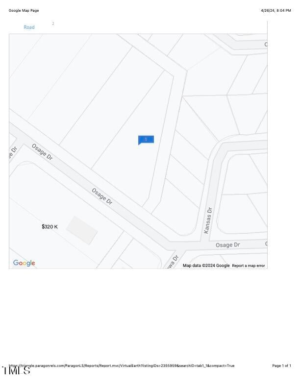 133 Osage Dr Lot 2844, Louisburg, NC 27549