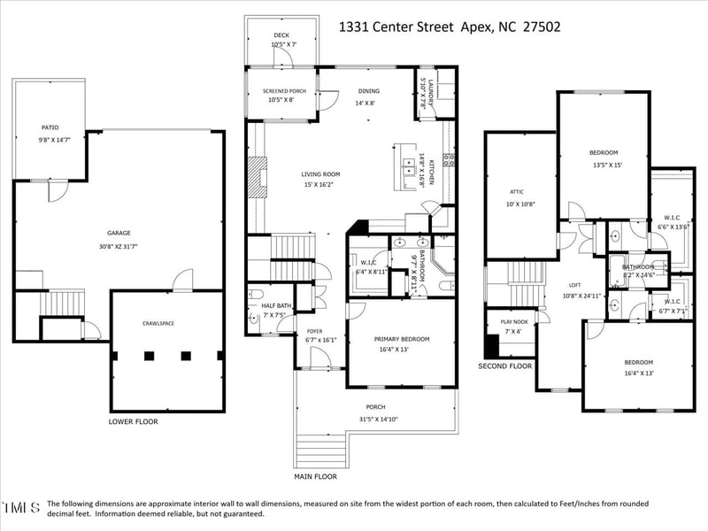 1331 Center St, Apex, NC 27502