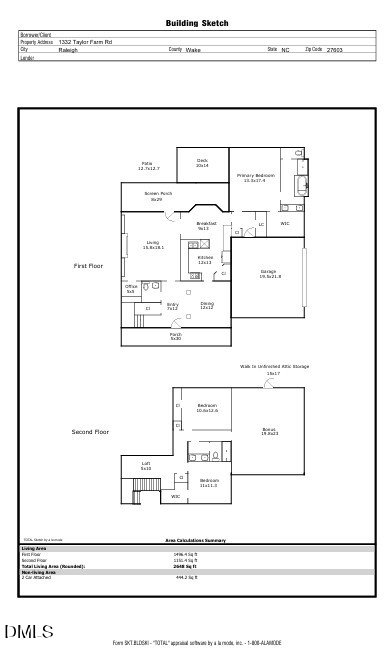 1332 Taylor Farm Rd, Raleigh, NC 27603
