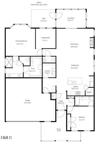 1339 Pulitzer Ln, Durham, NC 27703