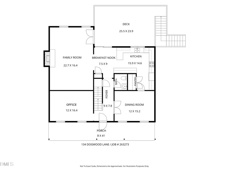 134 Dogwood Ln, Wake Forest, NC 27587