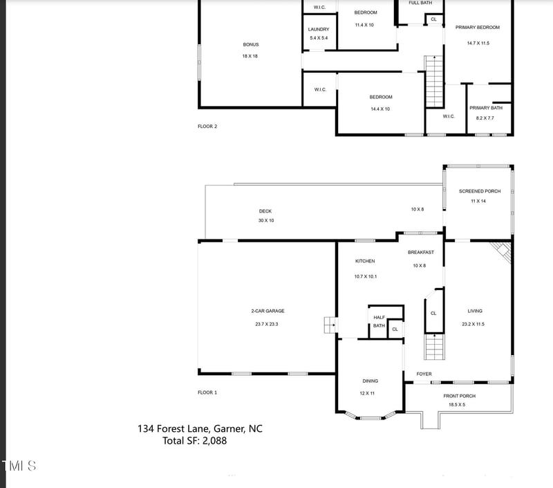 134 Forest Ln, Garner, NC 27529