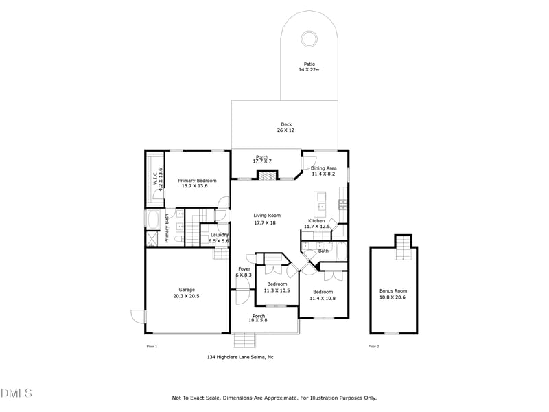 134 Highclere Ln, Selma, NC 27576