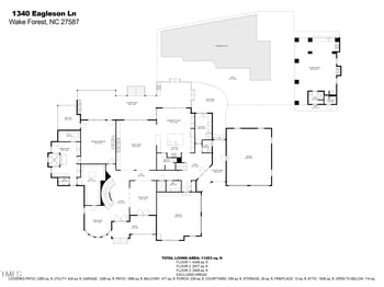 1340 Eagleson Ln, Wake Forest, NC 27587