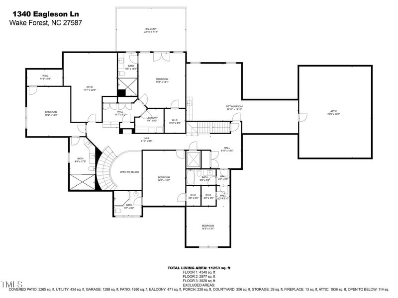 1340 Eagleson Ln, Wake Forest, NC 27587