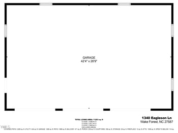1340 Eagleson Ln, Wake Forest, NC 27587