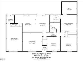 1343 Nc Hwy 27, Benson, NC 27504