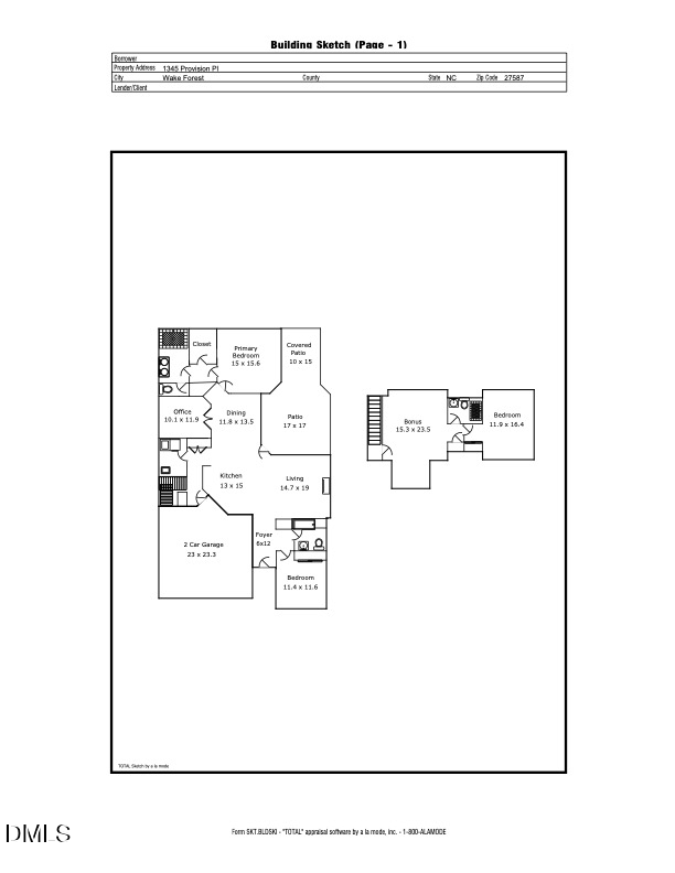 1345 Provision Pl, Wake Forest, NC 27587