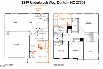 1349 Underbrush Dr, Durham, NC 27703