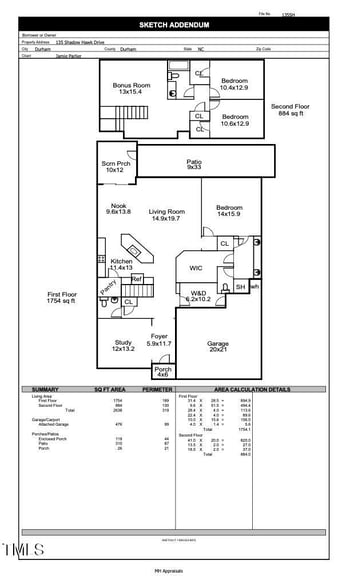 135 Shadow Hawk Dr, Durham, NC 27713