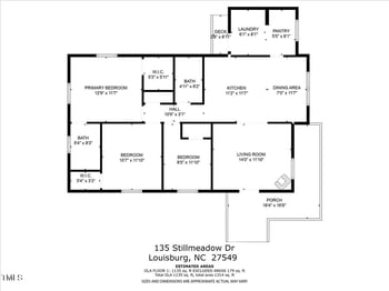 135 Stillmeadow Dr, Louisburg, NC 27549