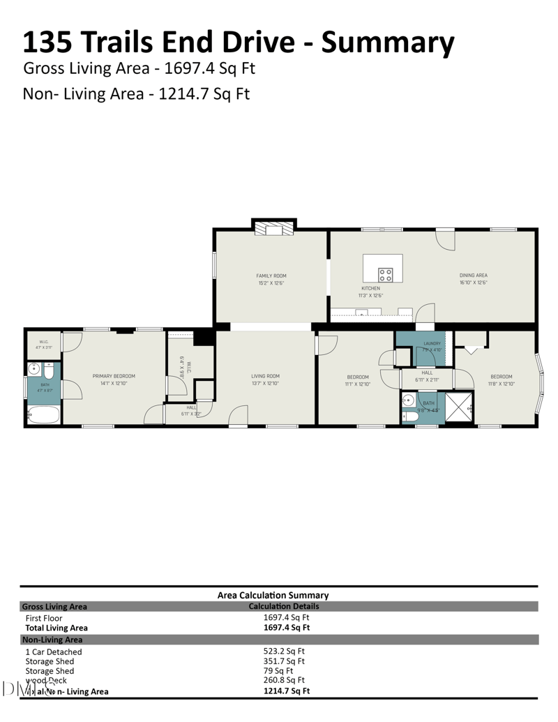 135 Trails End Dr, Selma, NC 27576