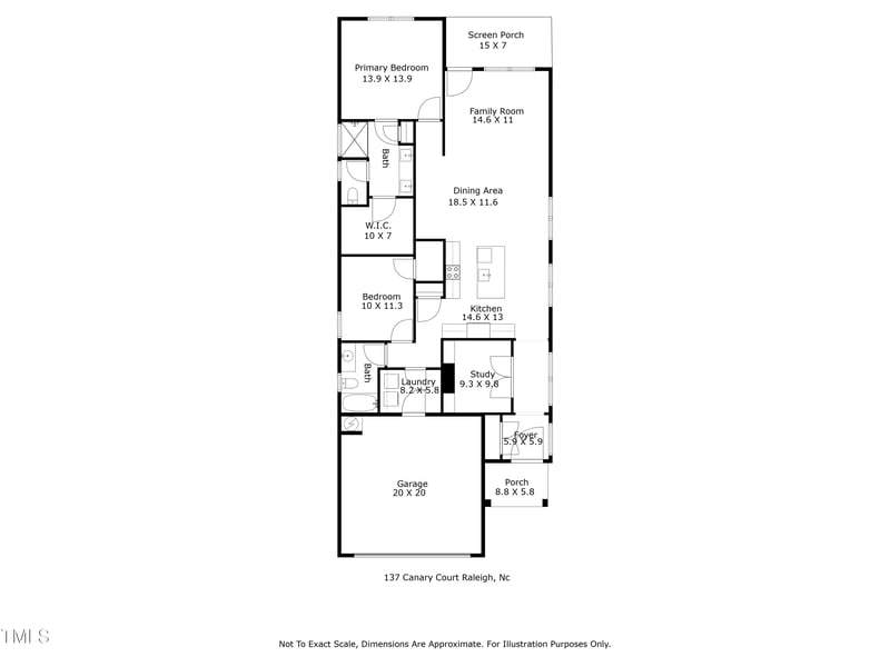 137 Canary Ct, Raleigh, NC 27610