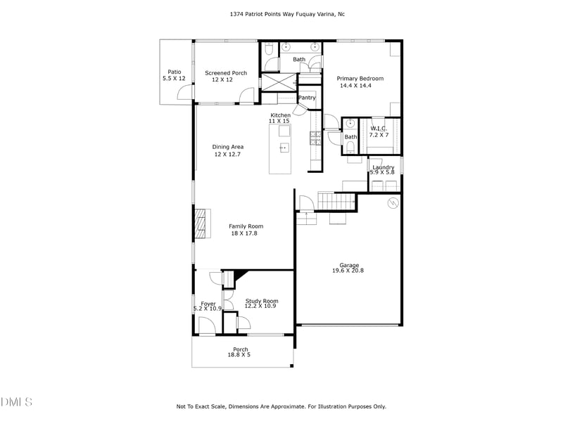 1374 Patriot Points Way, Fuquay Varina, NC 27526