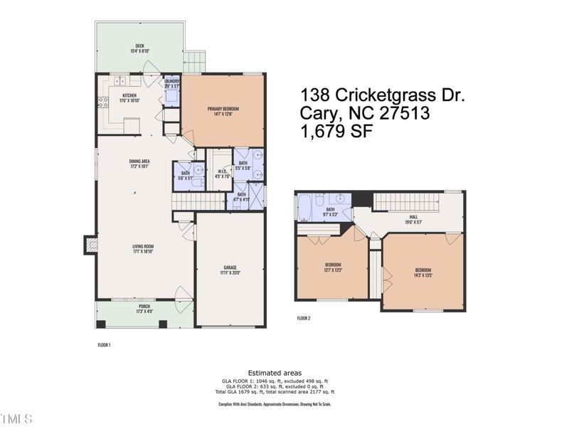 138 Cricketgrass Dr, Cary, NC 27513