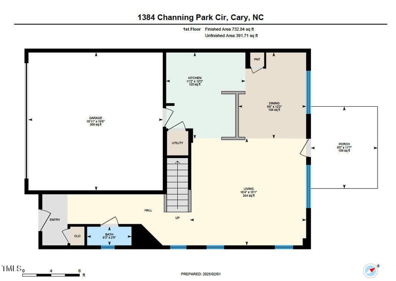 1384 Channing Park Cir, Cary, NC 27519
