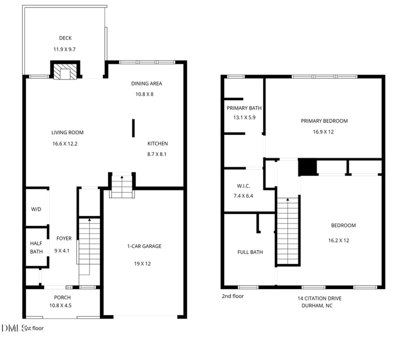 14 Citation Dr, Durham, NC 27713