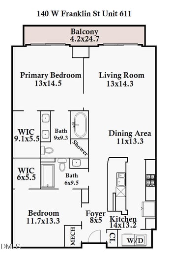 140 Franklin St #611, Chapel Hill, NC 27516