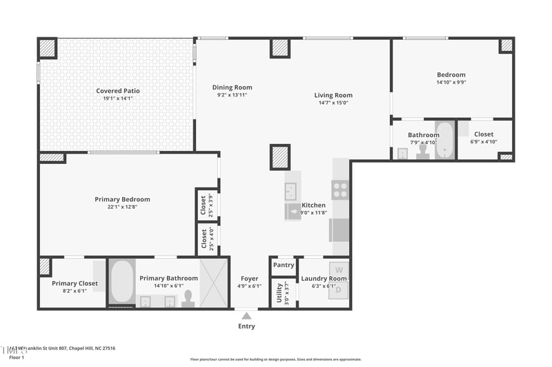 140 Franklin St #807, Chapel Hill, NC 27516