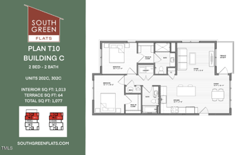 140 Two Hills Dr #302c, Carrboro, NC 27510