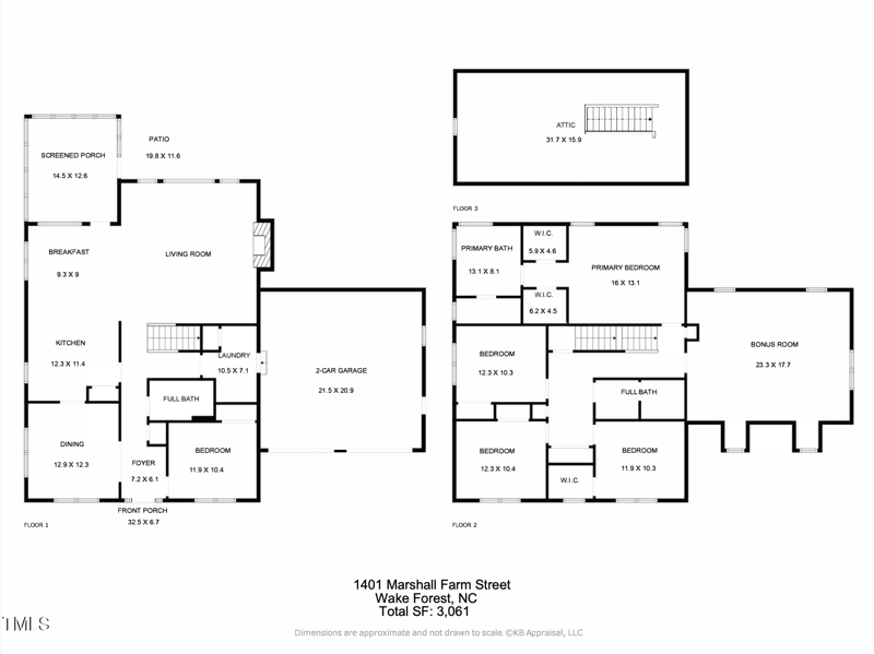 1401 Marshall Farm St, Wake Forest, NC 27587