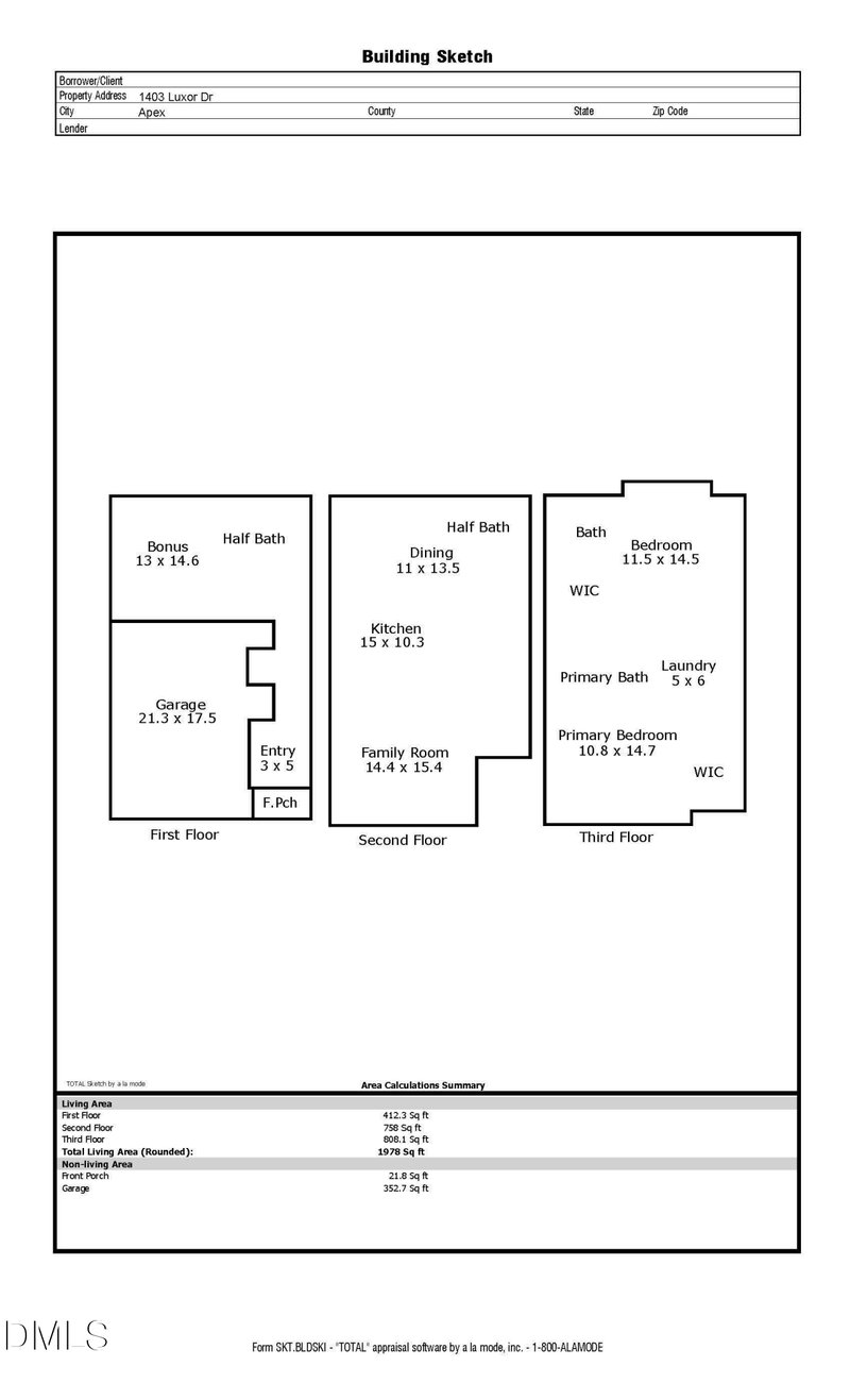 1403 Luxor Dr, Apex, NC 27502