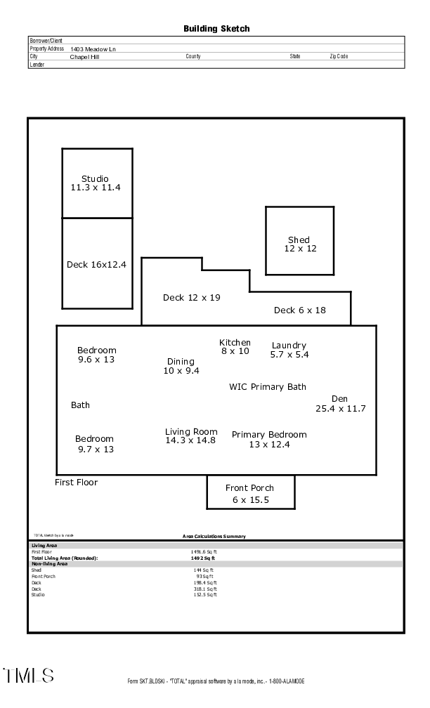 1403 Meadow Ln, Chapel Hill, NC 27516