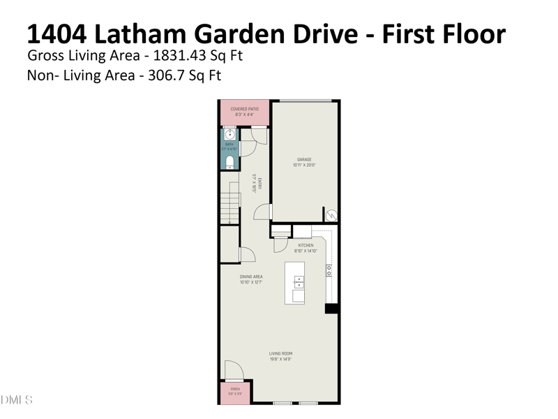 1404 Latham Garden Dr, Wake Forest, NC 27587