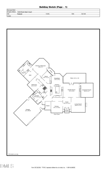 1404 Rock Dam Ct, Raleigh, NC 27615