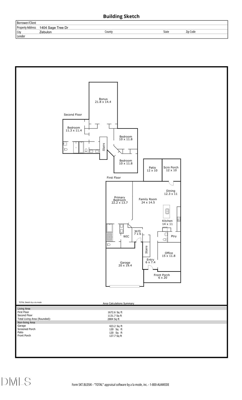 1404 Sage Tree Dr, Zebulon, NC 27597