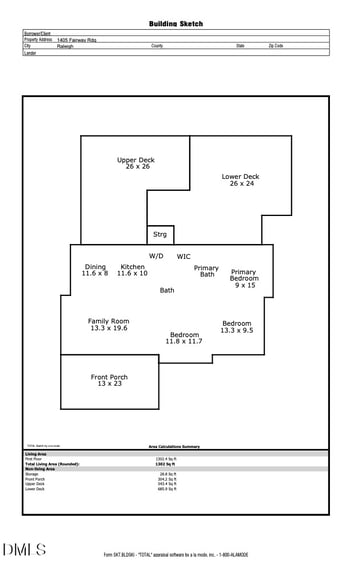 1405 Fairway Ridge Dr, Raleigh, NC 27606