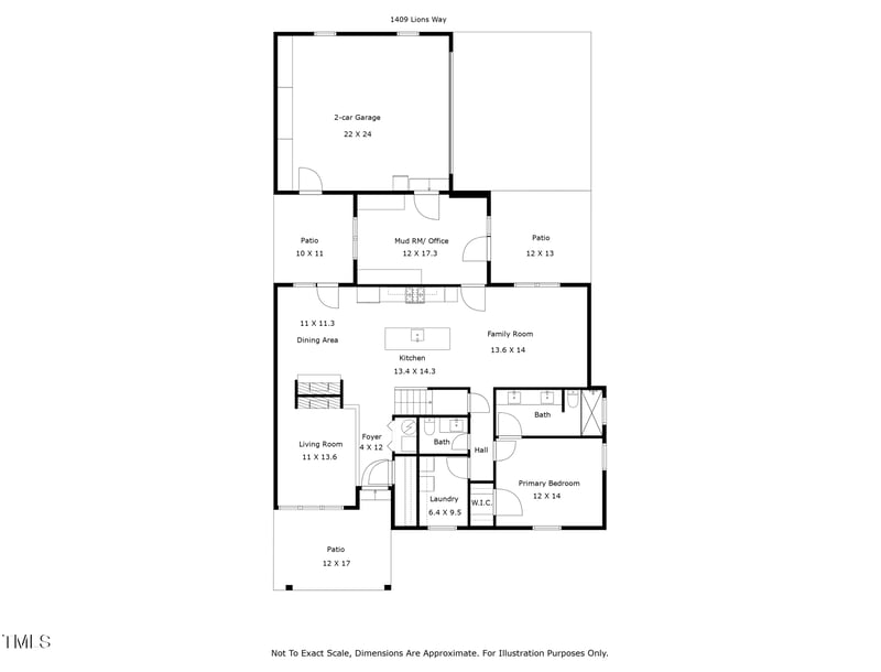 1409 Lions Way, Raleigh, NC 27604
