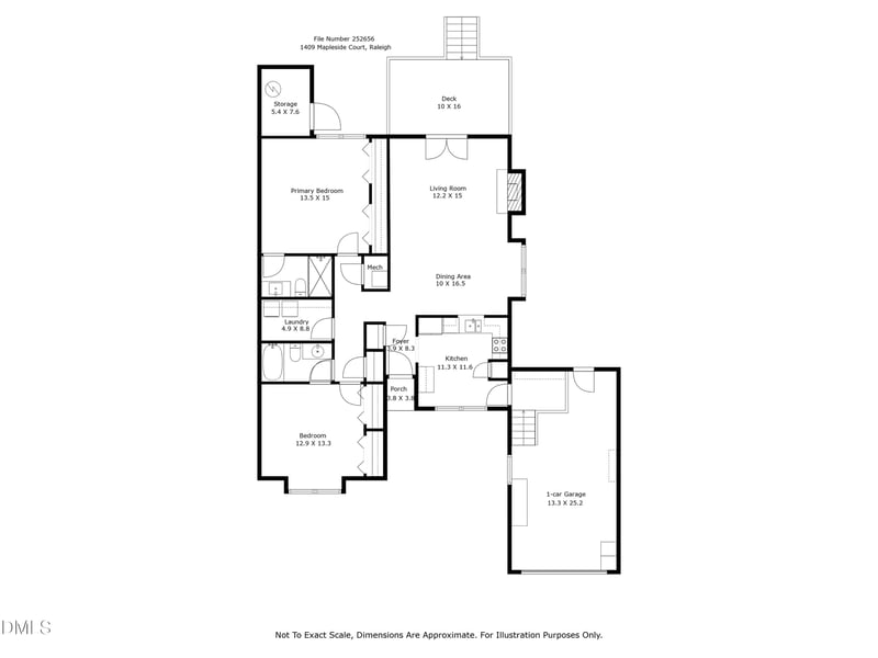 1409 Mapleside Ct, Raleigh, NC 27609