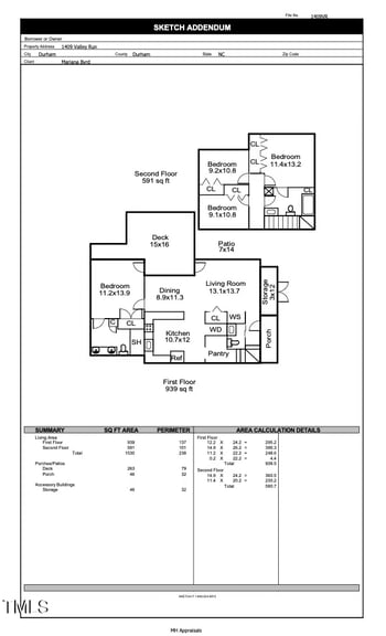 1409 Valley Rn, Durham, NC 27707