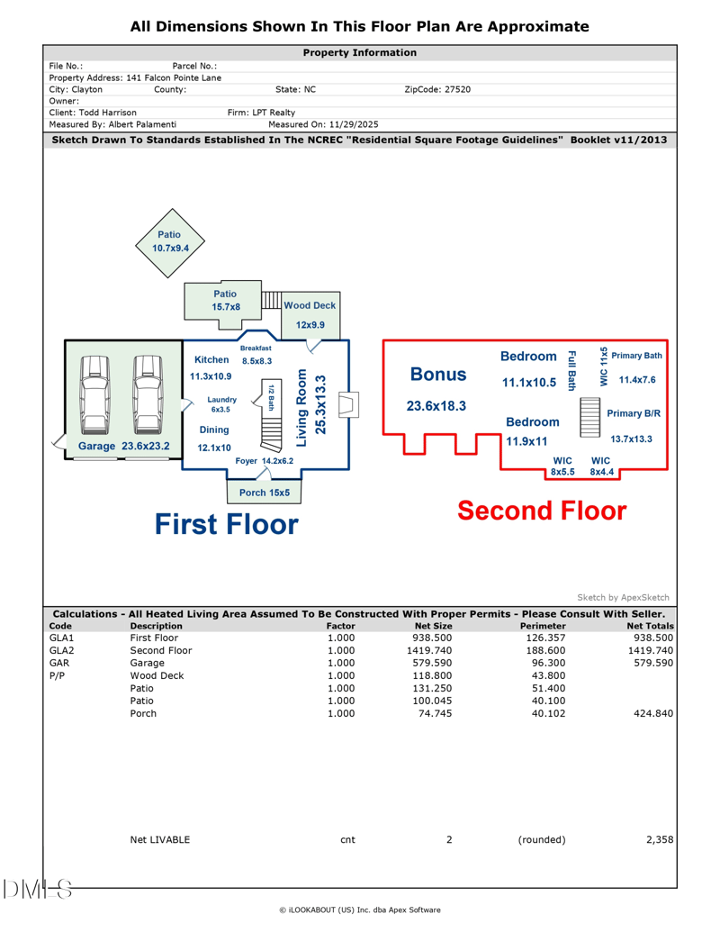 141 Falcon Pointe Ln, Clayton, NC 27520