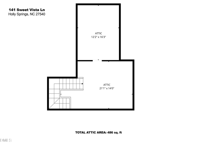 141 Sweet Vista Ln, Holly Springs, NC 27540