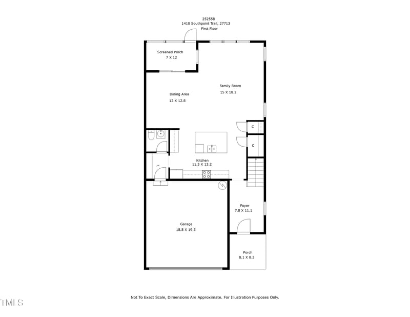 1410 Southpoint Trl, Durham, NC 27713